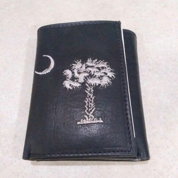 New mens wallet trifold handmade leather Pacino - Picture 1 of 8